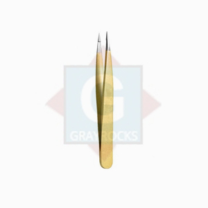 แหนบจับคิ้วสแตนเลสแบบมืออาชีพโลโก้ออกแบบได้ตามต้องการมีสีเงินสีดำสีชมพู - Product Image 6