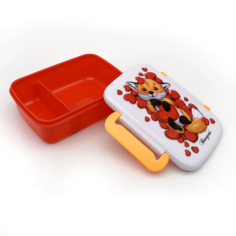 Cute Plastic Cartoon Character Lunch Storage Container Children ...