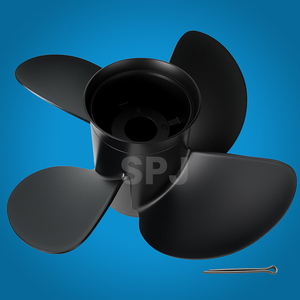 14x17 cánh quạt cho thủy ngân phía ngoài động cơ 90HP 115HP 175hp 225hp <span class=keywords><strong>15</strong></span> splines nhôm thuyền bộ phận - Product Image 4