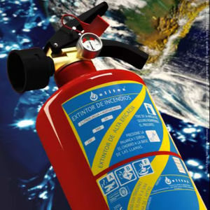 Extincteur à eau portable CE 9L avec mousse AFFF – Protection incendie classe A, B et F pour les incendies d'huile et de graisse - Product Image 1