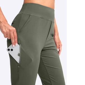 Pantalons de golf à jambe droite pour femmes de haute qualité pantalons courts extensibles pantalons longs de golf anti-rétrécissement bas de golf respirant - Product Image 6