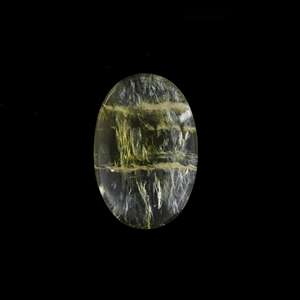 Nouveauté Quartz citron 20x30mm dos plat calibré Cabochon Vintage 18K pendentif bijoux 20x30mm forme ovale pierre précieuse en vrac pour - Product Image 6