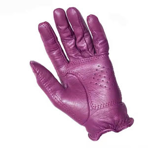 Nouvelle saison d'hiver mode femmes dame en cuir souple habillage gants hiver chaud avec fourrure femmes gants de conduite - Product Image 6