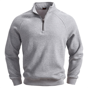 Sudadera de Cuello Redondo con Logotipo Personalizado, Primavera 2026, Transpirable, de Forro Polar Ecológico, Poliéster/Algodón, Elegante para Hombre - Product Image 5