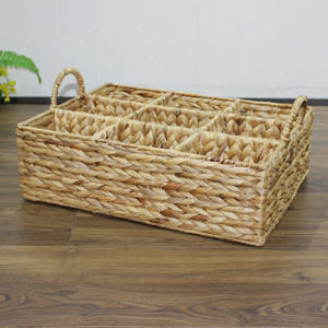 Artex Dong Thap Factory Woven Bamboo <b>Wine</b> Holder Handmade Wicker <b>Rack</b> <b>for</b> Stylish Bar <b>Kitchen</b> - Product Image 3