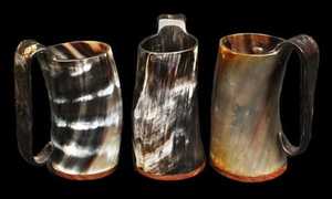 Cuerno de búfalo natural minimalista hecho a mano, vasos artesanales, mejor precio, tazas de cuerno Vikingo, tazas de café con diseño de animales elegantes para - Product Image 4