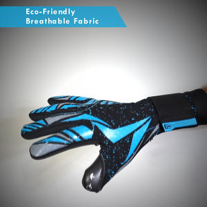 Gants de football professionnels de haute qualité de l'usine directe, adultes, jeunes, super adhérence, latex respirant, imperméable, gants de gardien de but - Product Image 5