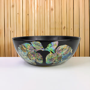 Tazón de Lacado Ecológico Hecho a Mano por VietnamCrafts, Arte Popular, Regalo de Boda, Artesanía Tradicional con Materiales Naturales, Personalizable - Product Image 5