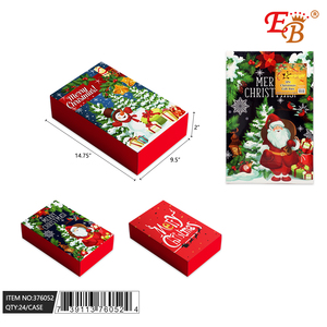14.75 "X9.5" X2 "กล่องของขวัญคริสต์มาส3-PC 24ชิ้น /cs อุปกรณ์วันหยุด - Product Image 1