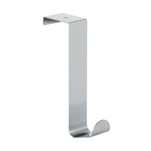 Gancio per porta Spirella 'Lift' in acciaio inossidabile cromato opaco, 14 cm - Product Image 1