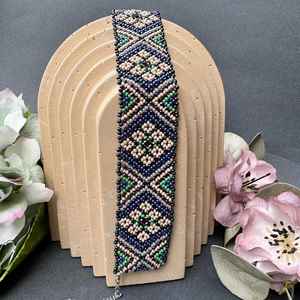 Gargantilla de cristal con cuentas de sodalita de 8mm hecha a mano, collar de piedra de sodalita Natural, joyería artesanal - Product Image 4