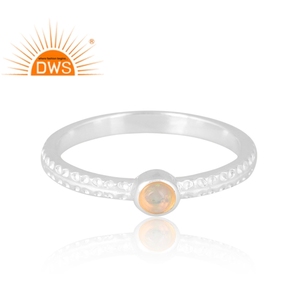 Hot Selling Sterling <b>Silver</b> Natural Ethiopian <b>Opal</b> Gemstone <b>Ring</b> Custom Design Jewelry For Women Gift For Her - Product Image 3