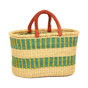 Fabriqué à la main au Vietnam panier de sac à linge en jonc de mer prix compétitifs sacs bolga herbe de mer - Product Image 2