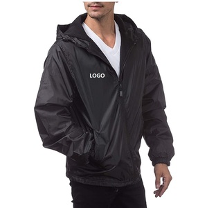 Venta al por mayor al aire libre impermeable senderismo chaqueta personalizada Softshell chaquetas cortavientos más tamaño chaquetas de poliéster con sudaderas con capucha - Product Image 5