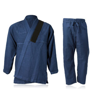 Uniforme d'arts martiaux pour adultes-Karaté Gi BJJ Kimono Judo Sets 100% coton Tailles et couleurs personnalisables - Product Image 4