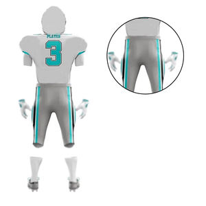 100% polyester hommes portent des uniformes de football américain hauts de football américain maillot de football américain - Product Image 5