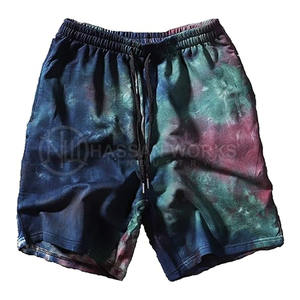 Pantalones Cortos Casuales Tie Dye para Hombre, Servicios OEM, Precio Razonable, Último Estilo, Diseño Personalizado, 100% Algodón, Secado Rápido, Alta Calidad - Product Image 1