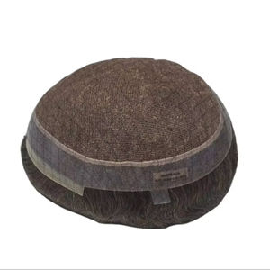 Peluca de Cabello Humano Australiano, Cabello Virgen Remy Indio, Prótesis Capilar, Toupee, Cabello Taz, BD - Product Image 5