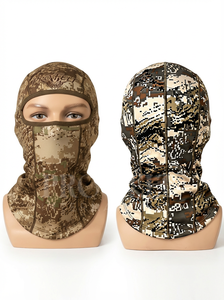 Masque de balaclava en camouflage numérique streetwear, couvre-visage intégral, capuche respirante, protection contre le soleil et le ski en plein air, masques de balaclava pour le visage - Product Image 2