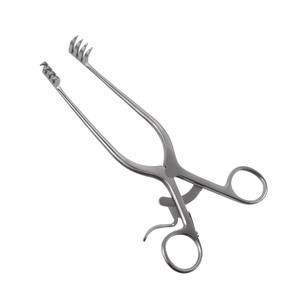 Rétracteurs cérébraux manuels Adson en acier inoxydable, instruments neurochirurgicaux réutilisables, stérilisation à haute température pour une précision accrue - Product Image 2
