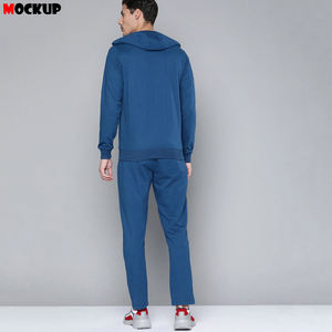 ชุดกีฬาแบบสวมหัวสำหรับผู้ชายชุดวอร์มและกางเกงผ้าซักกรดเสื้อกีฬาแบบวินเทจออกแบบได้ตามต้องการมีขนาดพิเศษพิมพ์ลายเป็นมิตรกับสิ่งแวดล้อม - Product Image 3