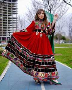 Nouvelles dernières femmes de haute qualité robes de poids lourds traditionnels afghans pour la mariée et la fête robe au meilleur prix 2025 - Product Image 3