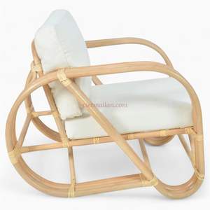 Best Selling Rattan Furniture Rattan Armchair Rattan Dining <b>Chair</b> High Quality and Good Price for Indoor <b>Outdoor</b> Wedding Party - Product Image 4