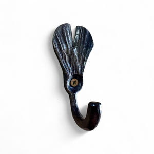 <b>Hand</b> forged S scroll black coated iron hooks for entryway utility bedroom organizer bathroom organize for decor - Product Image 4