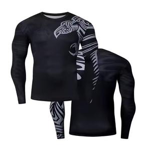 2025 Offre Spéciale personnalisé Rash Guard fabricant usine hommes Sublimation imprimé Rash Guard Gym Rashguard - Product Image 1