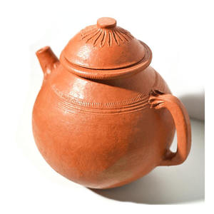 Bouilloire de filtre à eau en céramique terre cuite personnalisée faite à la main cruche de stockage d'eau en argile rouge classique pichet en terre cuite rouge classique - Product Image 2