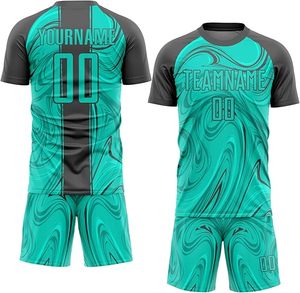Maillot de football unisexe de qualité supérieure, tenue de football personnalisée par sublimation pour clubs et équipes, fournisseur OEM - Product Image 1