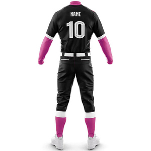 Uniforme de Béisbol al por Mayor, Nuevo, de Alta Calidad, Personalizado, 100% Poliéster - Product Image 4