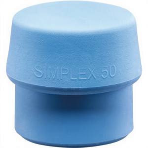 SIMPLEX Marteau à percussion à tête souple en TPE bleu et blanc de 80 mm - Product Image 3