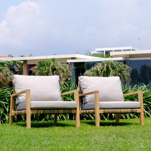 Gran oferta Catalina Dahlia silla de madera para exteriores mejor diseño minimalista para jardín playa hogar Oficina comedor muebles de exterior - Product Image 6