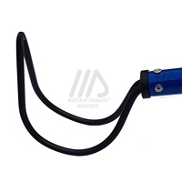 El mejor gancho de serpiente de doble curva, acero inoxidable de aluminio de alta calidad, herramienta de caza para reptiles segura y fuerte, suministros para anfibios de fácil agarre
