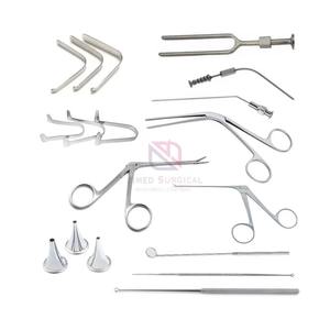 Ensemble d'instruments chirurgicaux ORL en acier inoxydable de qualité supérieure, conception personnalisée, dernier modèle, alimentation manuelle, certifié CE JIMED SURGICAL - Product Image 1