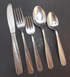 Juego de cubiertos ecológicos, cucharas de cena, tenedores y cuchillos, acero espejado para Hotel, hogar, calidad superior - Product Image 4