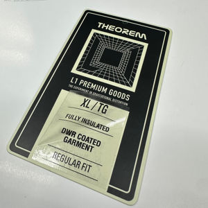 Autocollants d'étiquette volante d'emballage transparents étiquettes d'étiquette résistantes à l'eau informations anti-rayures durables accessoires guide de taille étiquette extérieure - Product Image 1