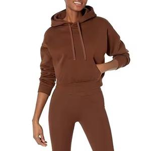 Sudaderas cómodas para mujer, sudaderas con capucha para mujer de calidad superior, sudaderas con capucha de tela suave para mujer, precio al por mayor de GGsports - Product Image 1