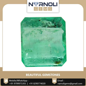 คอลเลกชันล่าสุด พลอยมรกตสีเขียวธรรมชาติขนาด 11.5x10.4 มม. พร้อมการเจียระไนระดับมืออาชีพสำหรับเครื่องประดับหรูหรา - Product Image 2