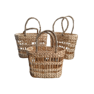 Sac à main artisanal Water Jacinth Fashion pour le stockage de la plage Nouveaux modèles Personnaliser à partir de 99 Gold Craft - Product Image 6