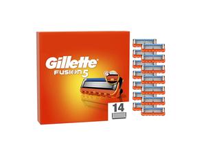 Gillette Fusion5 Lames de rasoir pour hommes (14 pièces), lames de rechange pour hommes, lames de rechange Lubra Strip pour un rasage lisse - Product Image 1