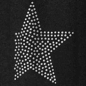 Sweat à capuche intégral zippé d'hiver de haute qualité, personnalisé, en coton mélangé noir, avec strass, respirant et à séchage rapide - Product Image 2