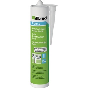 Cartucho de Pegamento Líquido Beige 330g Illbruck Multi PU014 EN 204 D4 para Adhesivo de Construcción - Product Image 1