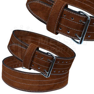 Cinturón de Soporte Lumbar de Alta Calidad, Ajustable, Transpirable y Ligero, para Entrenamiento de Adultos, Material de Cuero, para Levantamiento de Pesas - Product Image 1