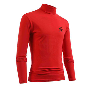 Lightweight Stretch Fabric Warm Neckline Basic Pullover Top for Modern Casual Styling <b>Men</b> <b>Turtle</b> <b>Neck</b> Shirt - Product Image 4