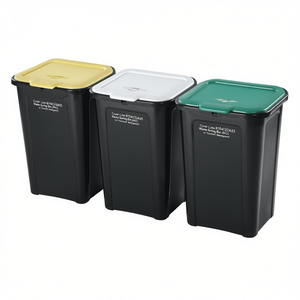 Cover Line 8104122AX5 Waste Sorting <b>Bin</b> (44Lt) 3pcs for Tontarelli Waste Management - Product Image 2