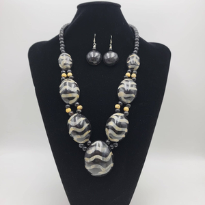 Colliers en corne naturelle sur mesure avec des fleurs à la mode-Chrétien assorti du magasin de bijoux de l'Inde par glowin fashion - Product Image 5