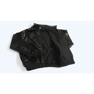 Blouson aviateur classique en cuir PU pour homme, hiver - Product Image 3