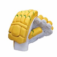 Nouveaux Gants de Batteur de Cricket 2025 Durables, Respirants, Légers, Personnalisables, Ajustement Universel, Fermeture Ambidextre, Pakistan